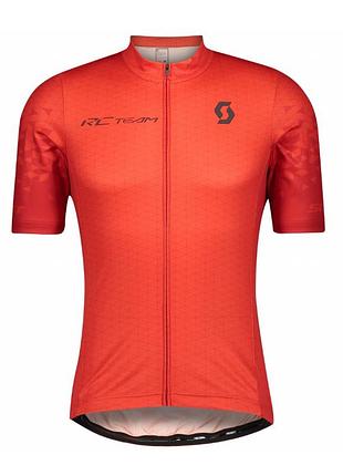 Джерсі чоловіче scott rc team 10 для велоспорту футболки/джерсі, для чоловіків, s, так, червоний