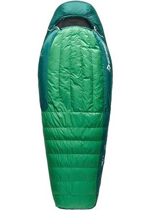 Спальный мешок sea to summit ascent -9c regular rain forest green