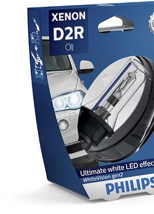 Автолампа ксеноновая d2r 85v 35w 5000k p32d-3 / white vision gen2 - яскравість світла збільшено на 120% / 1шт