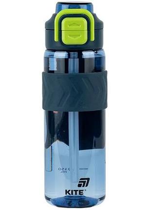 Пляшка для води пластикова " kite" 800мл синьо-зелена k25-1234-2 (368-10)