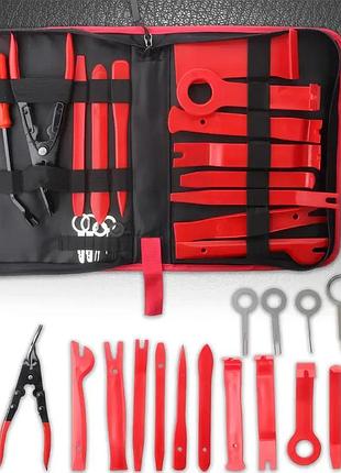 Набор из 19 инструментов для снятия обшивки и разборки салона el-198504