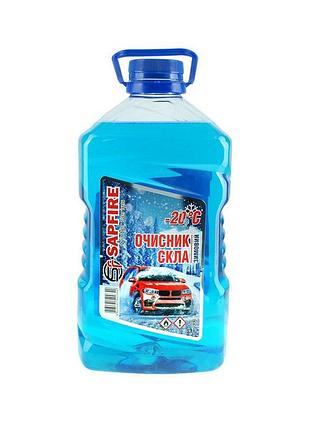 Омыватель стекла sapfire зимний -20 3л морской бриз для универсальных автомобилей жидкость для очистки с dm-11