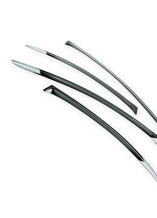 Вітровик chevrolet aveo iv (t300) седан (2012-) (дефлектор) (скотч) (к-кт 4 шт) voron glass