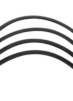 Накладки на арки черные для mercedes e-class w211 2002-2009 4шт тюнинг защита от грязи dm-11