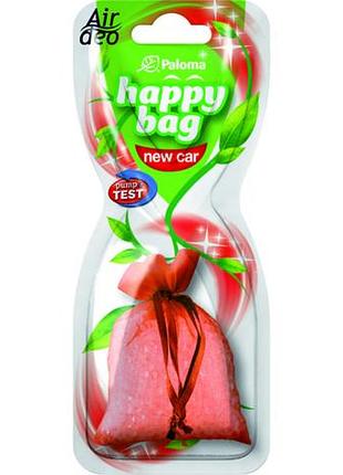 Ароматизатор paloma happy bag new car для авто ароматизирующая сумочка для нового автомобиля освежитель dm-11
