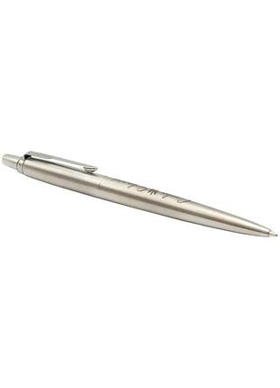 Ручка шариковая parker jotter 17 ukraine ss ct bp трезубец слава україні