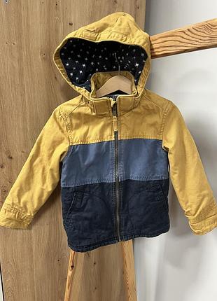 Демісезонна котонова куртка для хлопця 3 роки куртка на осінь на весну