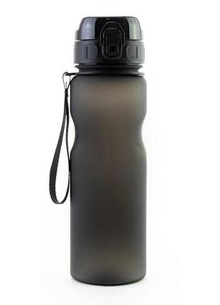 Пляшка для води полікарбонат " optima" 800мл ewer чорна o51943 (368-6)