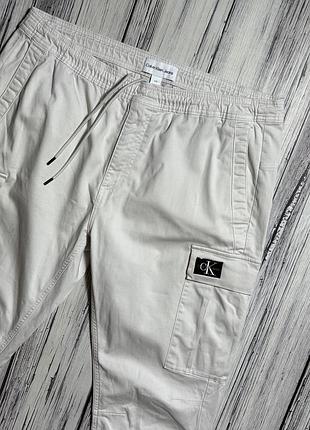Calvin klein джинсы cargo оригинал 2xl  размер xxl штаны карго кальвин клеин