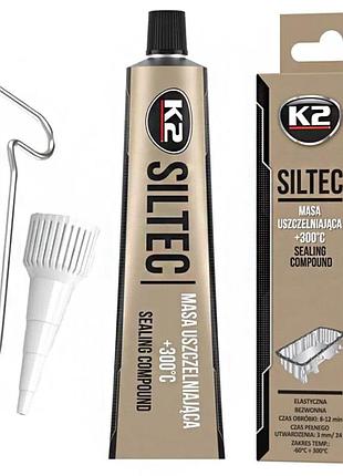 Герметик силиконовый k2 siltec 90г универсальный герметик для автомобилей и ремонта уплотнитель для защи ve-33