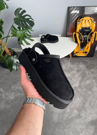 Ugg lanah clog black platform