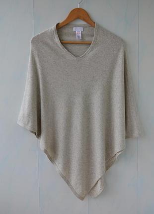 Вовняне пончо, накидка the white company, вовна