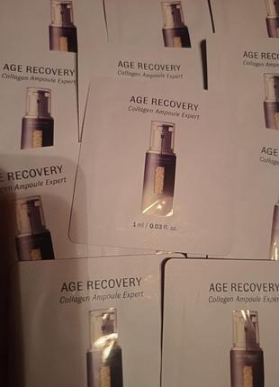 Ампула с коллагеном ohui age recovery collagen ampoule expert 1 мл, люкс, новинка
