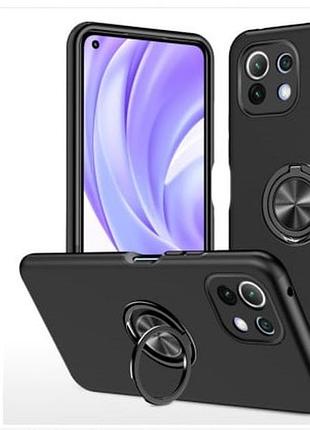 Протиударний чохол для xiaomi 11 lite 5g ne/mi 11 lite 4g плюс захисна плівка на екран