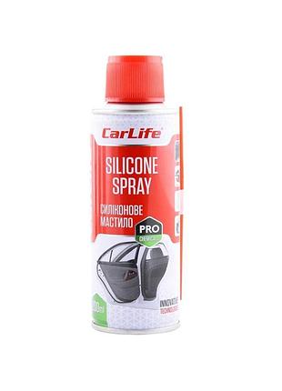 Смазка силиконовая carlife silicone spray 200мл антикоррозийное средство для защиты и смазки поверхносте dm-11