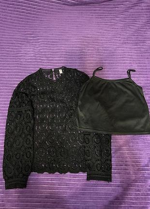 Блуза жіноча ажурна