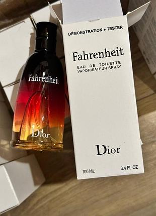 Dior fahrenheit  тестер