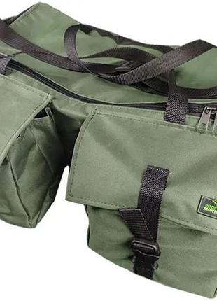 Сумка проф монтаж универсальная для рыбалки fishing bag 2 50х25х23cm (2 кишені 19х20х9cm)
