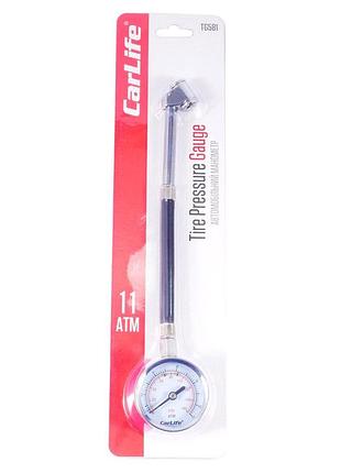 Манометр автомобильный carlife tg581 для легковых и грузовых автомобилей измеритель давления в шинах 11 ve-33