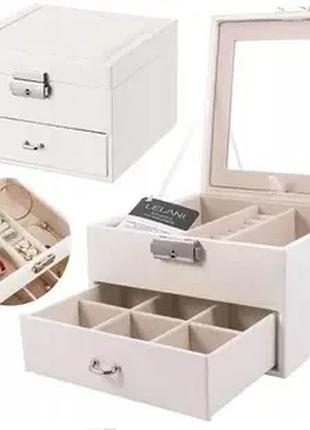 Скринька для прикрас lombardi 25.5 х 25.5 х 9 см