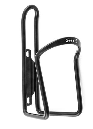 Флягодержатель grey's металлический черный gr15200 для велосипеда крепление для бутылки фляга для воды ve-33