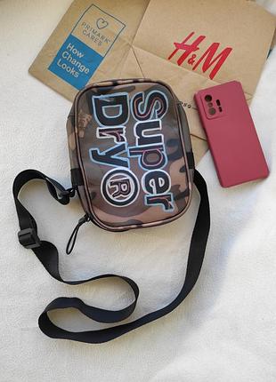 Superdry сумка крос-боді через плече. оригінал