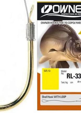 Готовий повідець owner rl-330 №6 0.18mm 70cm (9 шт/уп)