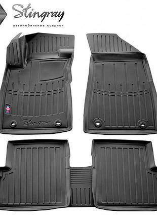 Коврики stingray 3d для mg zs 2020-2025 5 шт полиуретановые резиновые коврики в салон защиты от грязи dm-11