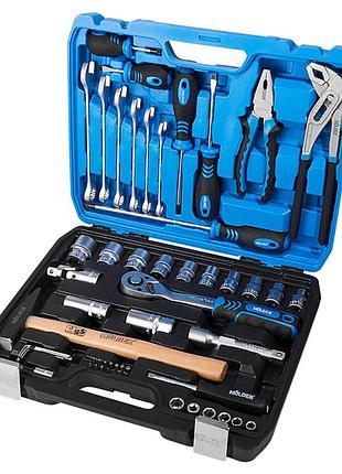 Профессиональный набор инструментов mölder mt61056 1/2 1/4 72т для автомобилей и домашних мастеров униве dm-11