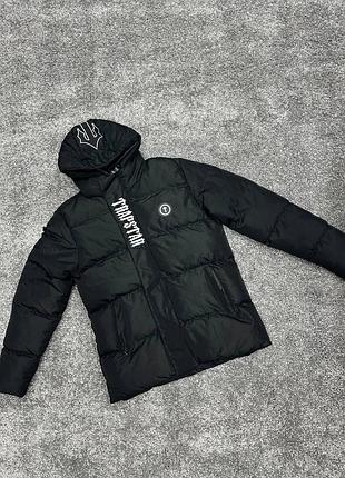 Пуховик ttrapstar black • синтепух • черный