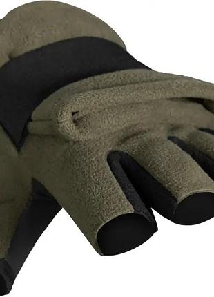 Перчатки camotec grip max windstopper зеленый 5