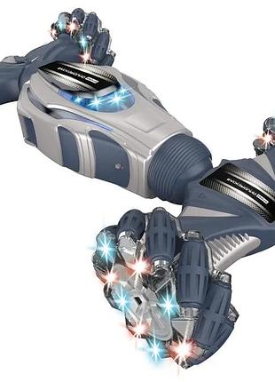 Машинка zipp toys twist&drift. цвет - серый