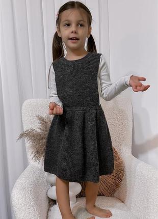 Сарафан сірий