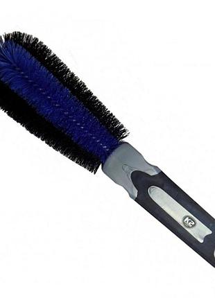 Щетка для мойки ободов колес k2 brush for wheel rim жесткая щетка для очистки колес автомобилей для мойк dm-11