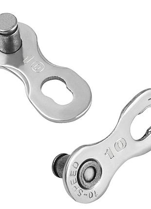 Замок цепи grey's qrs10 10шв 6шт для велосипедов shimano sram campagnolo прочный замок цепи для трансмис dm-11