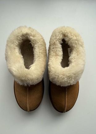 Угги женские бежевые замшевые натуральные короткие