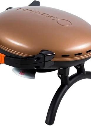 Гриль o-grill 500 портативный /переносной /газовый бронзовый