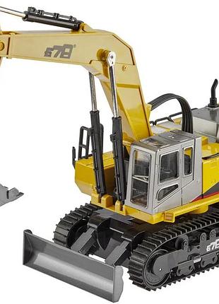 Игрушка на радиоуправлении zipp toys экскаватор