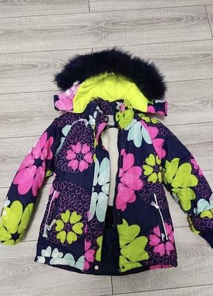 Зимова термо-куртка tailang 134 см.