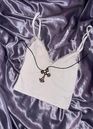 Чарівний cottagecore coquette топ від princess polly