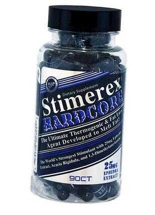 Комплексний жироспалювач, stimerex hardcore, hi-tech pharmaceuticals 90капс (02169012)