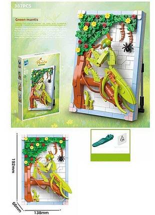 Конструктор 112-6 (56) "богомол", 387 деталей, в коробке