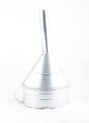 Лейка металлическая 5л прямая для грузовиков универсальная емкость для жидкости канистра для авто dm-11