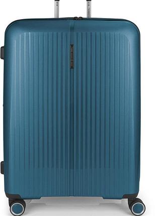 Чемодан gabol brooklyn (l) (123947-016) для поездок и путешествий синий