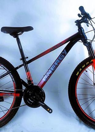 Детский велосипед спортивный corso 26 дюймов «energy» (en-26049) рама стальная 13’’