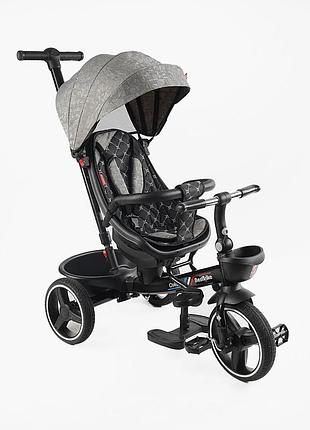 Детский трехколесный велосипед besttrike "oscar" (6390 – 18-698) поворотное сиденье, руль складывается