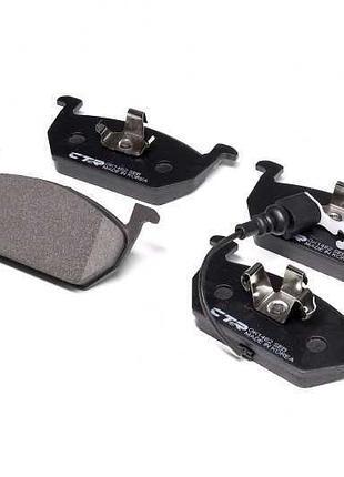 Тормозные колодки audi a3 12- seat leon 12- skoda octavia 12- vw golf 14 передние old ckvw-95 (пр-во ctr)