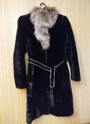 Шуба мутонова