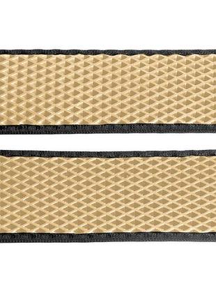 Коврики eva 2 шт бежевый для opel movano 2010-2021 защитные коврики в салон для защиты от грязи ve-33