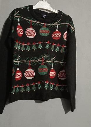 Кофта светр новорічний